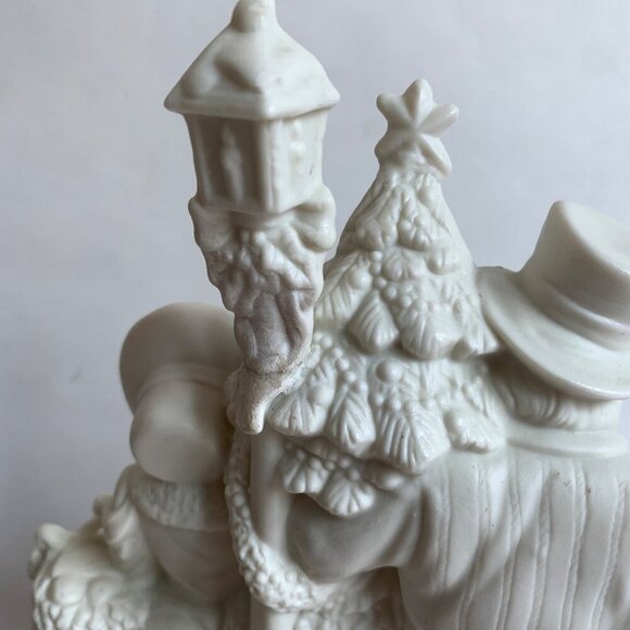 Department 56 ? Winter Silhouette Carolers Porcelain Music Box AS IS - Picture 4 of 8